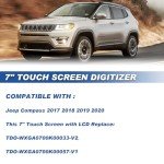 7" Uconnect Touch Screen for Jeep Compass