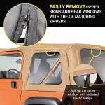 TACTIK Soft Top Fabric Replacement for Jeep TJ