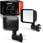 Manual Side View Mirrors for Jeep Wrangler JK