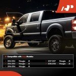 Manual Side View Mirrors for Jeep Wrangler JK