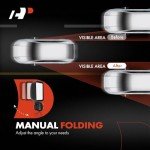 Manual Side View Mirrors for Jeep Wrangler JK