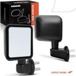 Manual Side View Mirrors for Jeep Wrangler JK