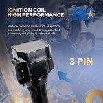 ENA 6 Ignition Coil Pack for Nissan Vehicles