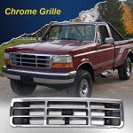 OEM Chrome Grille Parts for 92-97 Ford F-250/F-350