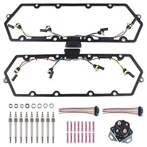 Ford Powerstroke 7.3L Valve Cover Gaskets & Glow Plugs