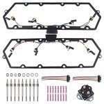 Ford Powerstroke 7.3L Valve Cover Gaskets & Glow Plugs