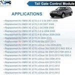 GELUOXI Tailgate Control Module for BMW X5 2007-2013