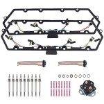 Ford Powerstroke 7.3L Valve Cover Gaskets & Glow Plugs