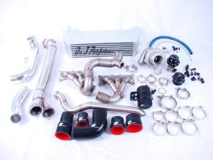 BMW 335i N54 T3 Top Mount Turbo System