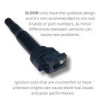 6 Ignition Coils ELDOR OEM for BMW Models