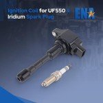 ENA 6-Pack Iridium Spark Plugs and Coils for Nissan