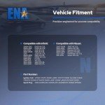 ENA 6-Pack Iridium Spark Plugs and Coils for Nissan