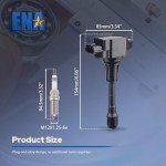ENA 6-Pack Iridium Spark Plugs and Coils for Nissan