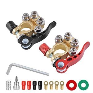 4-Way Quick Release Car Battery Terminal Connectors