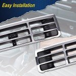 OEM Chrome Grille Parts for 92-97 Ford F-250/F-350
