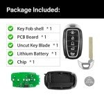 Hyundai Elantra Key Fob Remote Control Replacement