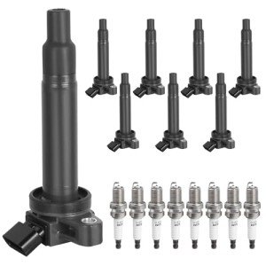 Ignition Coil Pack & Spark Plugs for Toyota V8