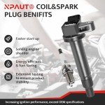 Ignition Coil Pack & Spark Plugs for Toyota V8