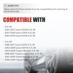 Ignition Coil Pack & Spark Plugs for Toyota V8