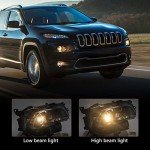 Jeep Cherokee 2014-2018 Right Headlight Assembly