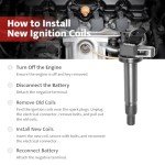 Ignition Coil Pack & Spark Plugs for Toyota V8