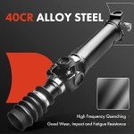 A-Premium Complete Rear Driveshaft for Jeep Wrangler
