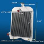EGINCOOLER Aluminum Radiator for Ford Tractors