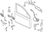 Nissan OEM Part 80501-9AN2A