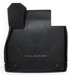Black 5pc All-Weather Floor Mats for Hyundai Palisade