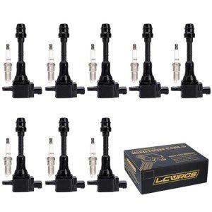 Ignition Coil Pack & Spark Plugs for Nissan V8