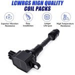 Ignition Coil Pack & Spark Plugs for Nissan V8