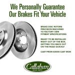 Callahan Front Brake Kit for Cadillac, Chevrolet, GMC