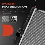 A-Premium Engine Coolant Radiator for BMW Models