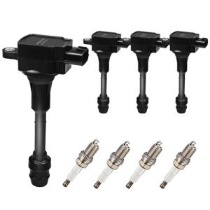 GAGOLCAR Ignition Coil Pack and Spark Plugs Set