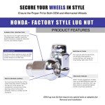 OEM 12x1.5 Ball Seat Lug Nuts Set of 20