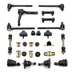 Black Polyurethane Front Suspension Rebuild Kit for Chevrolet