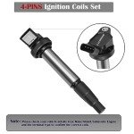 Ignition Coil Set for Toyota Corolla & Prius