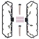 Ford Powerstroke 7.3L Valve Cover Gaskets & Glow Plugs