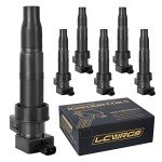 6PCS Ignition Coil Packs for Hyundai Kia Models