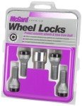 McGard Black Cone Seat Wheel Lock Set - 4 Locks