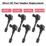 Ignition Coil Pack Set for Nissan & Infiniti V6