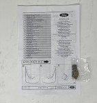 OEM Ford Explorer Mud Flap Splash Guards Kit 4pc