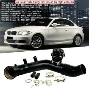 BMW N54 Intake Turbo Charge Pipe Kit with BOV