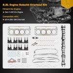 Non-AFM Camshaft Lifter Set for GM 5.3L