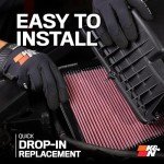 K&N High-Flow Engine Air Filter for Toyota