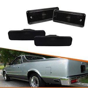 Smoked Lens Side Marker Light Kit for El Camino
