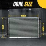SPELAB Radiator for Chevrolet LUV, S10, Sonoma