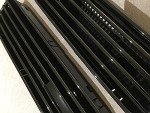 BMW E46 Glossy Black Side Fender Grilles Set