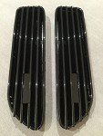 BMW E46 Glossy Black Side Fender Grilles Set