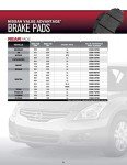 Nissan DA06M-3JA0PNW Disc Brake Pad Kit